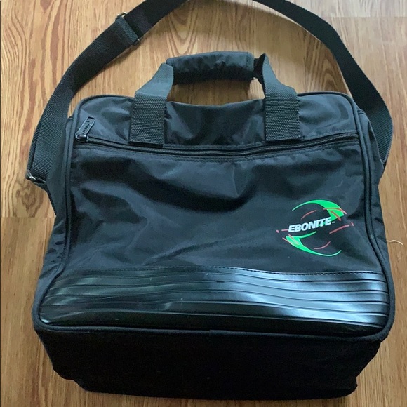 Ebonite Handbags - EBONITE Single Bowling Bag / Basic Black (EUC)
